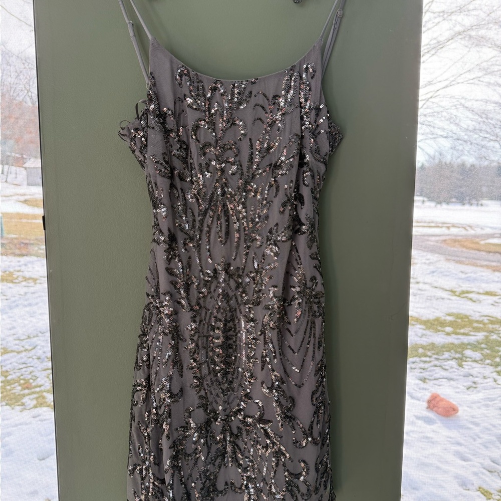 Elegant Sequin Embellished Dress